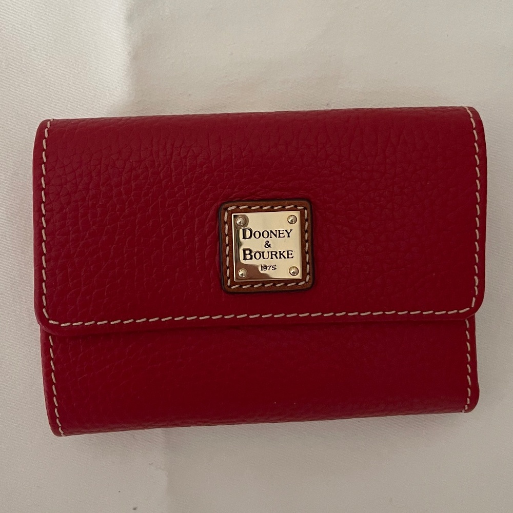 Dooney & Bourke Pebble Grain Wallet with Coin